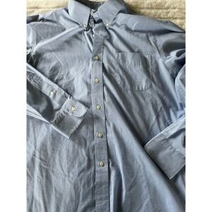 MENS LONG SLEEVE DRESS SHIRT ‎ POLO RALPH LAUREN 16 1/2 L CLASSIC FIT